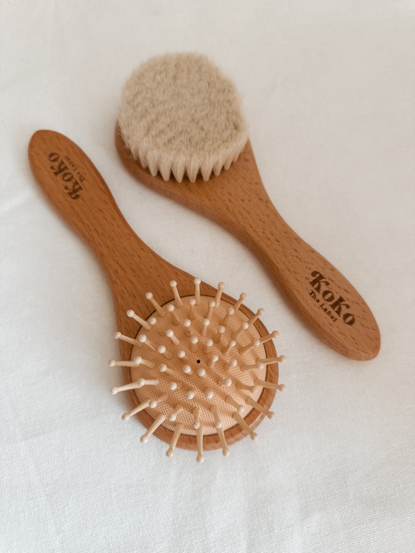 Round Duo Goats hair brush set